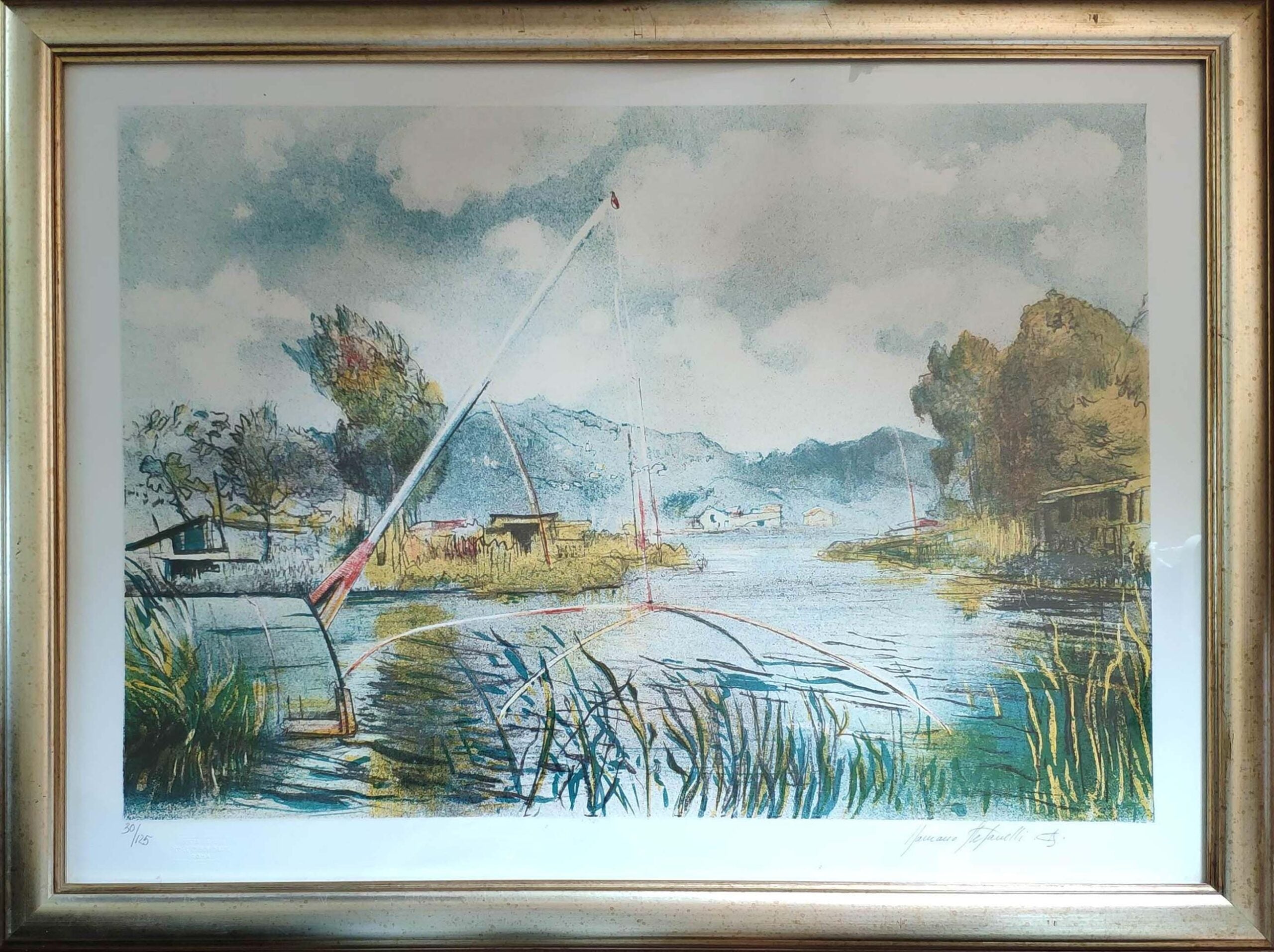 Romano Stefanelli - Canale delle venti (Versilia)