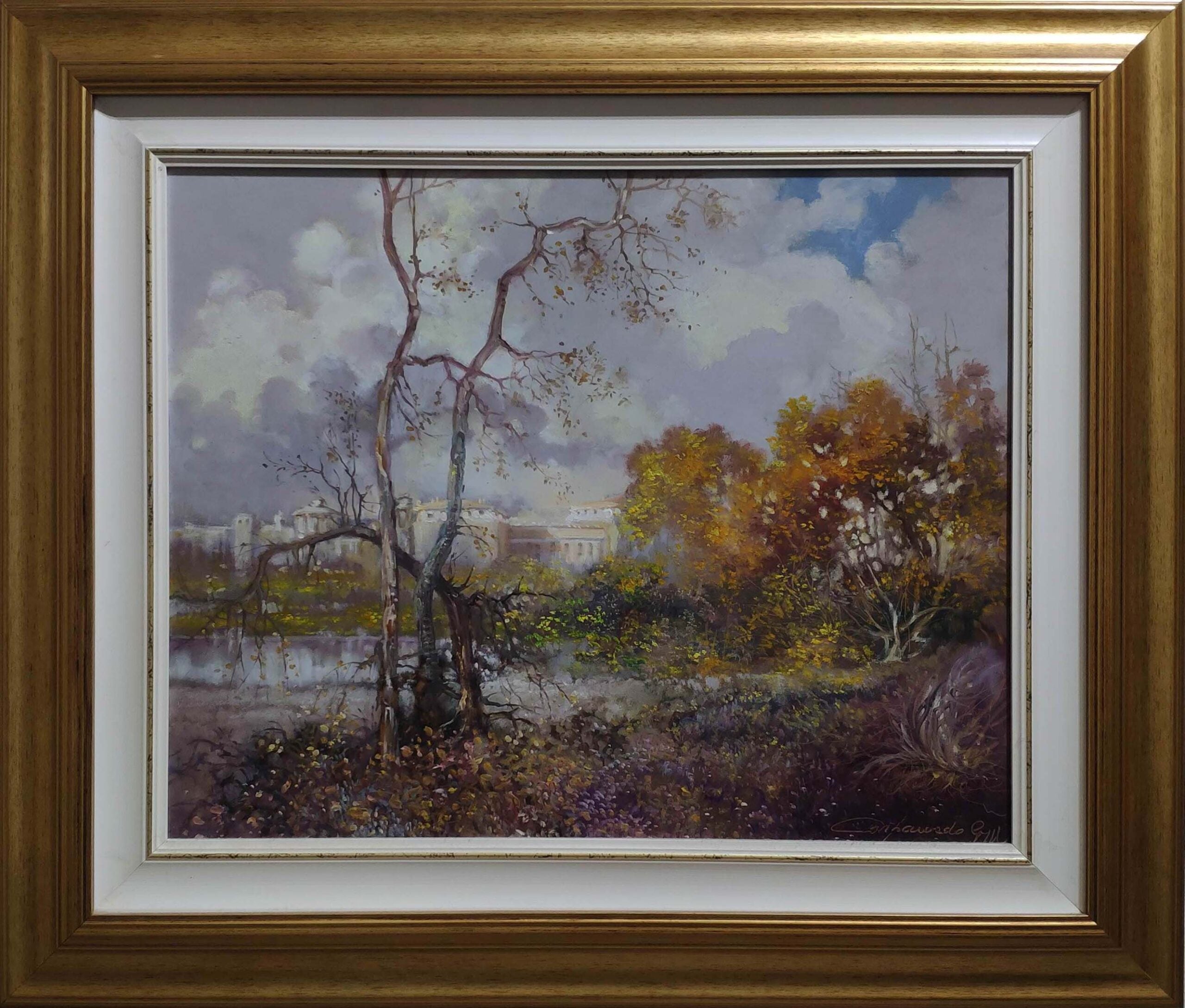 Giuseppe Carpanedo - Venaria dal fiume Ceronda