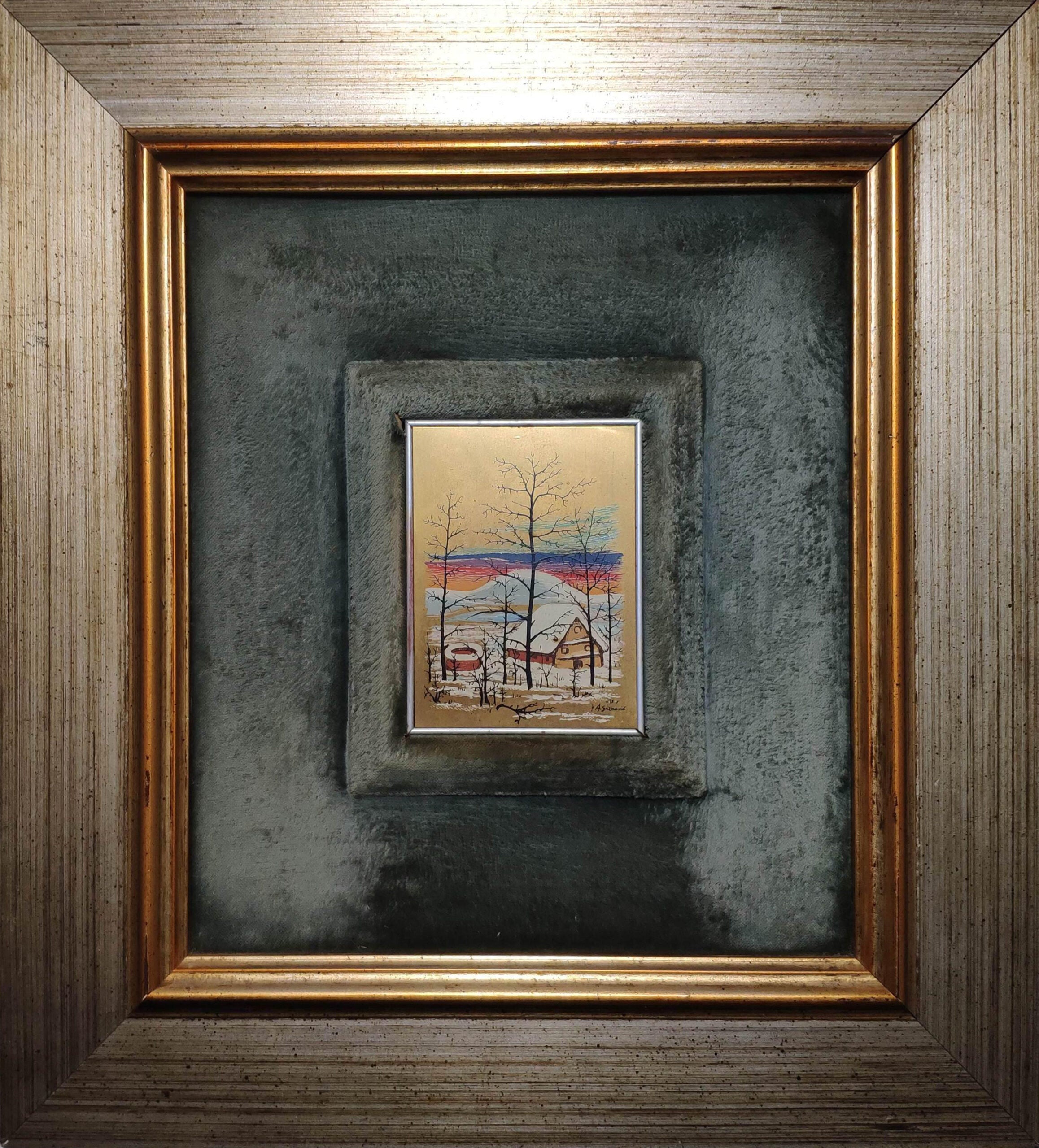 A. Sarcovic - Paesaggio innevato