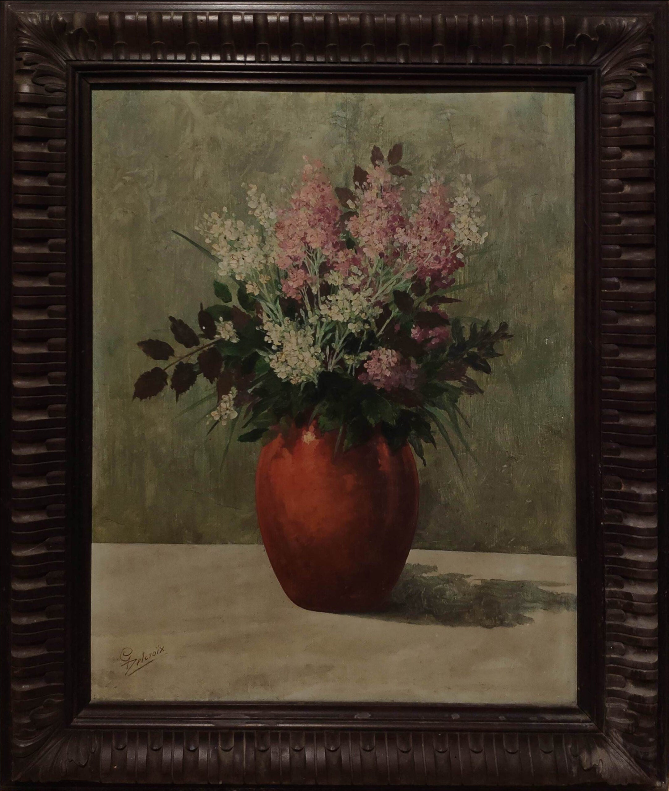 Giacomo Delcroix - Vaso di fiori
