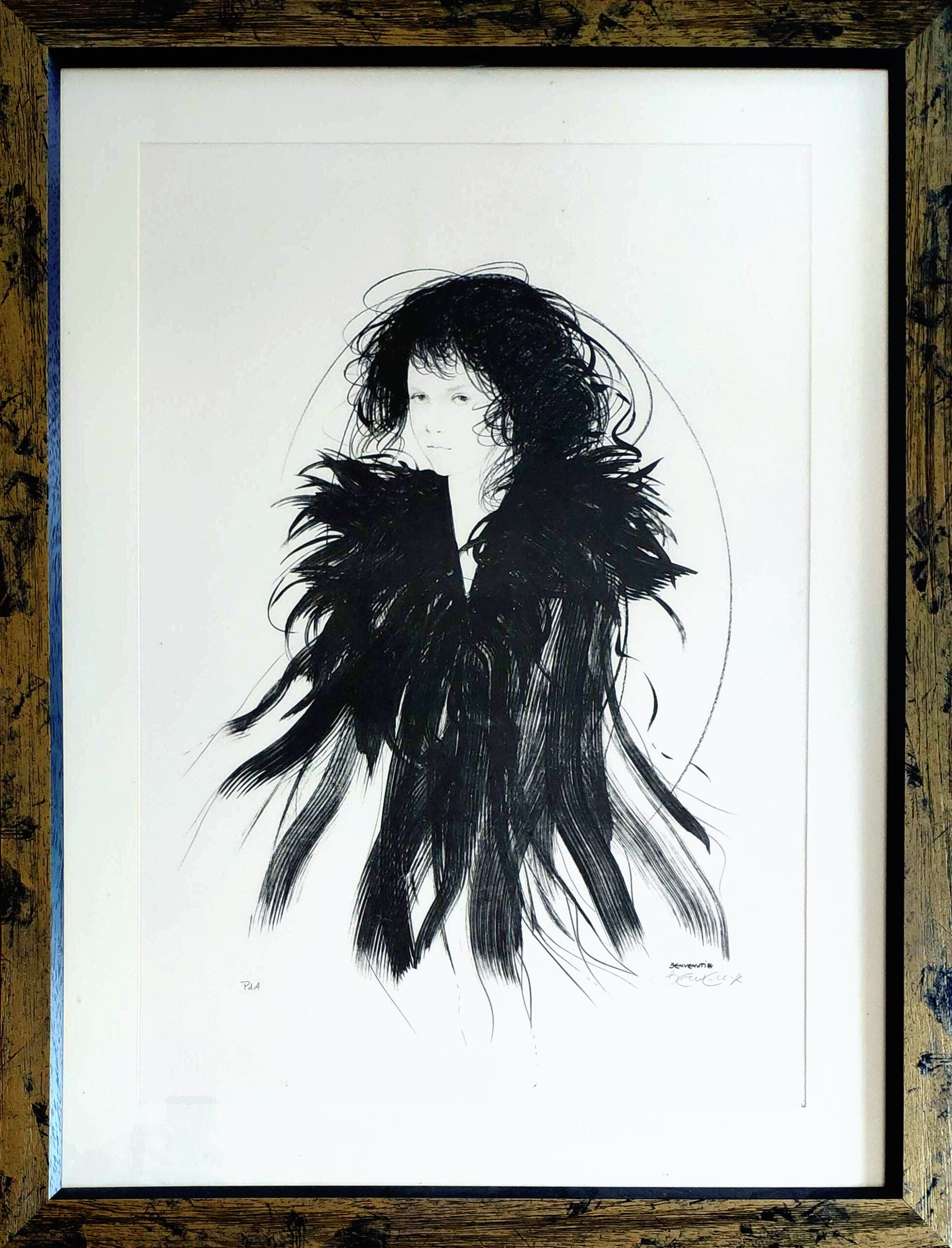 Riccardo Benvenuti - Retrato de una mujer