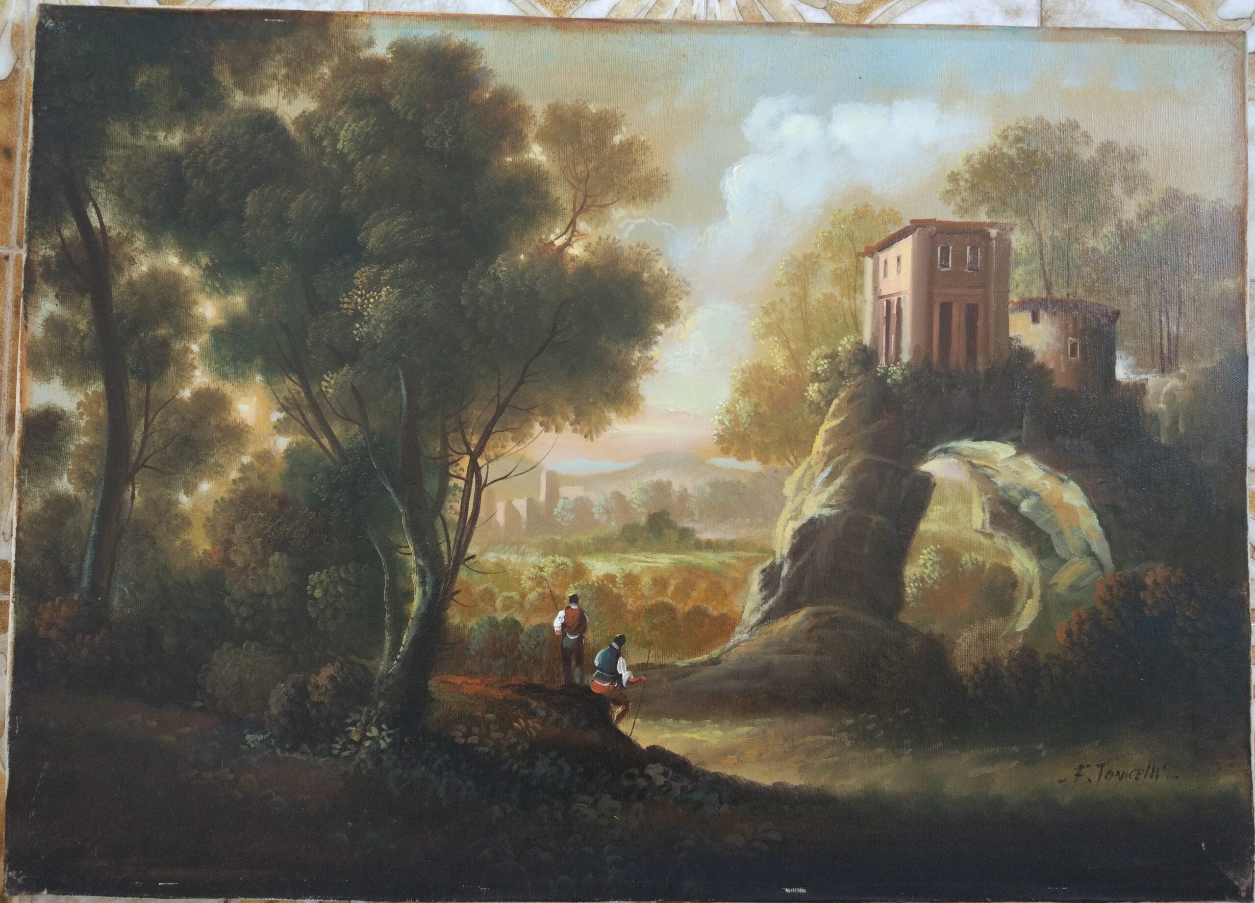 F. Tonicelli - Paesaggio