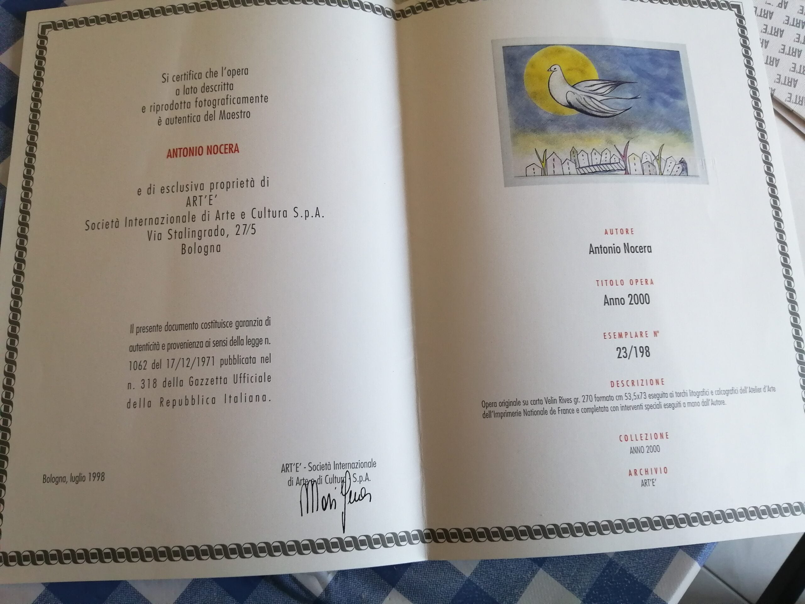 Antonio Nocera - Year 2000