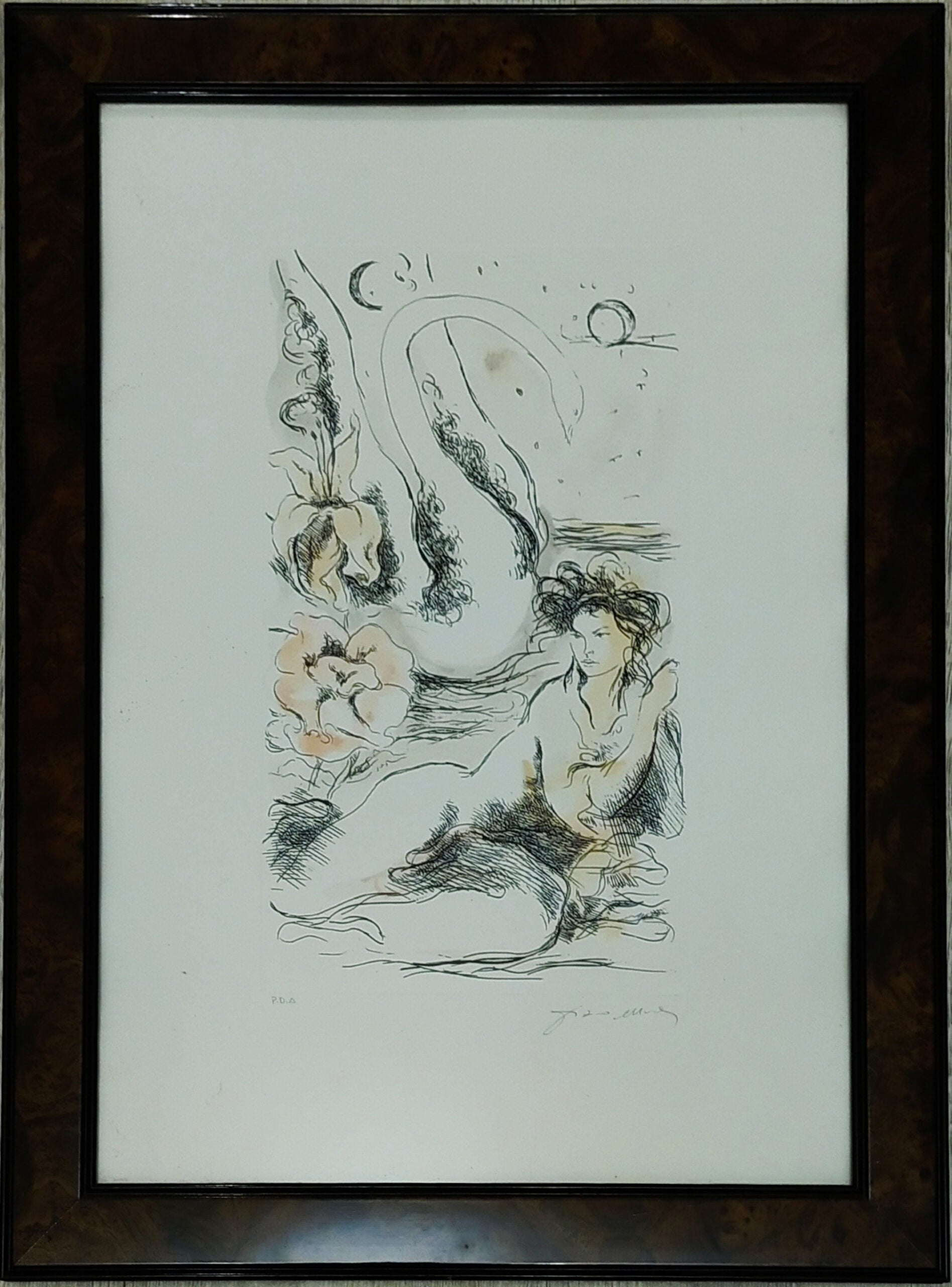 Franco Murer - Donna al Lago