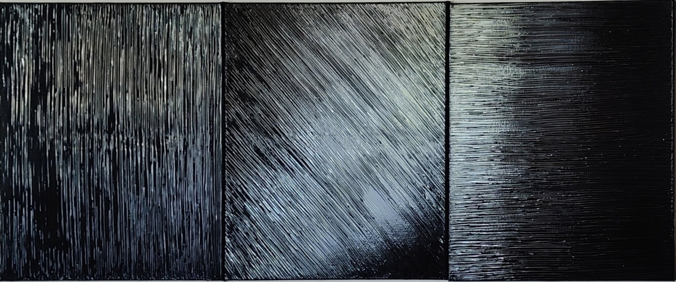Martin Ronan - Noire d'Ivoire, hommage à Pierre Soulages