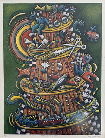 Alfredo Sosabravo - Torre de babel