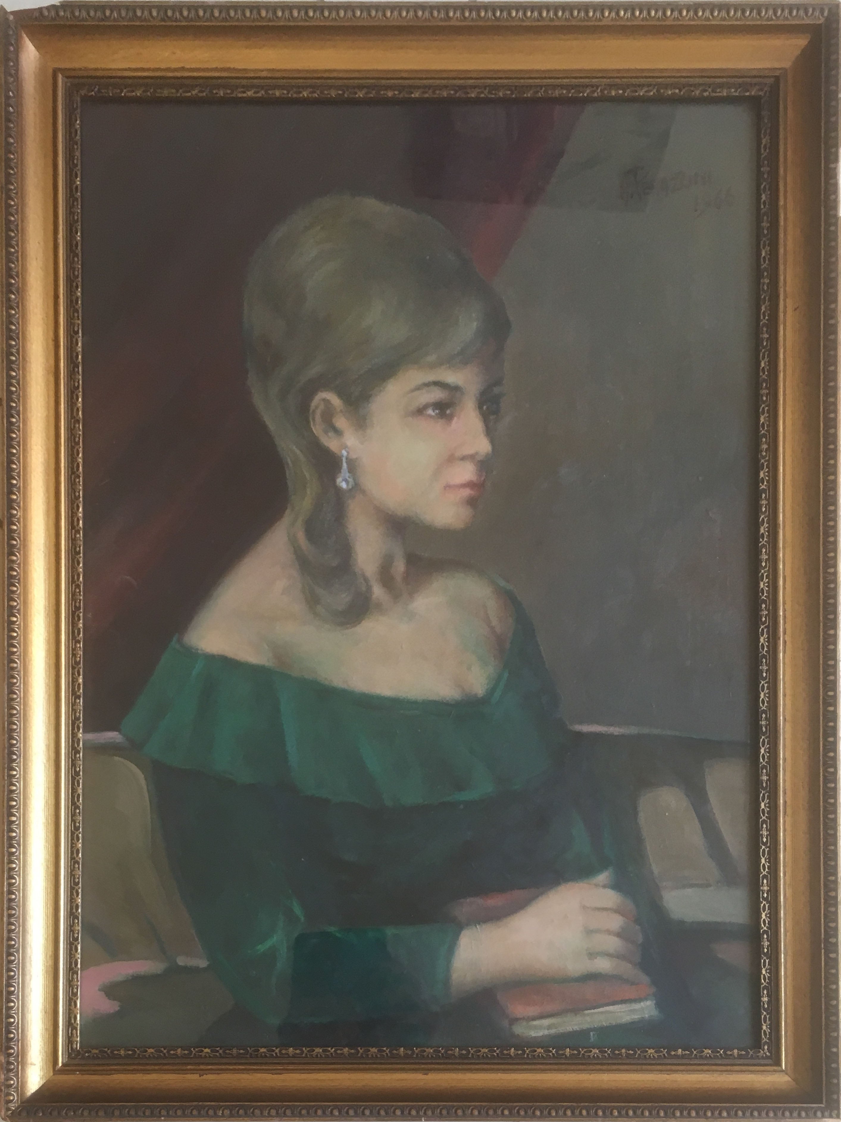 A. Perazzini - Signora con l'orecchino di perla