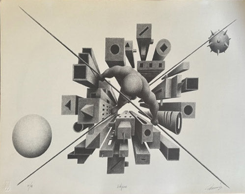 Pier Augusto Breccia - Senza titolo (5 litografie)