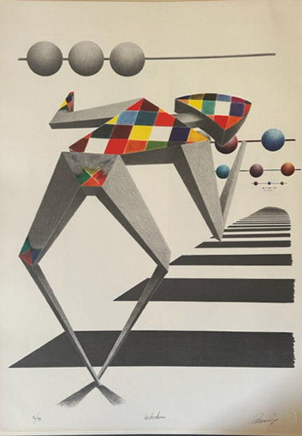 Pier Augusto Breccia - Senza titolo (5 litografie)