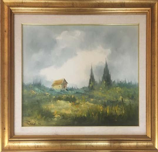Senza titolo - Olio su tela - Sergio Raugi