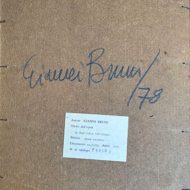 Gianni Bruni - Il sole sulla cattedrale