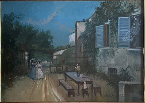 Mario Restaino - Rustico con gatto