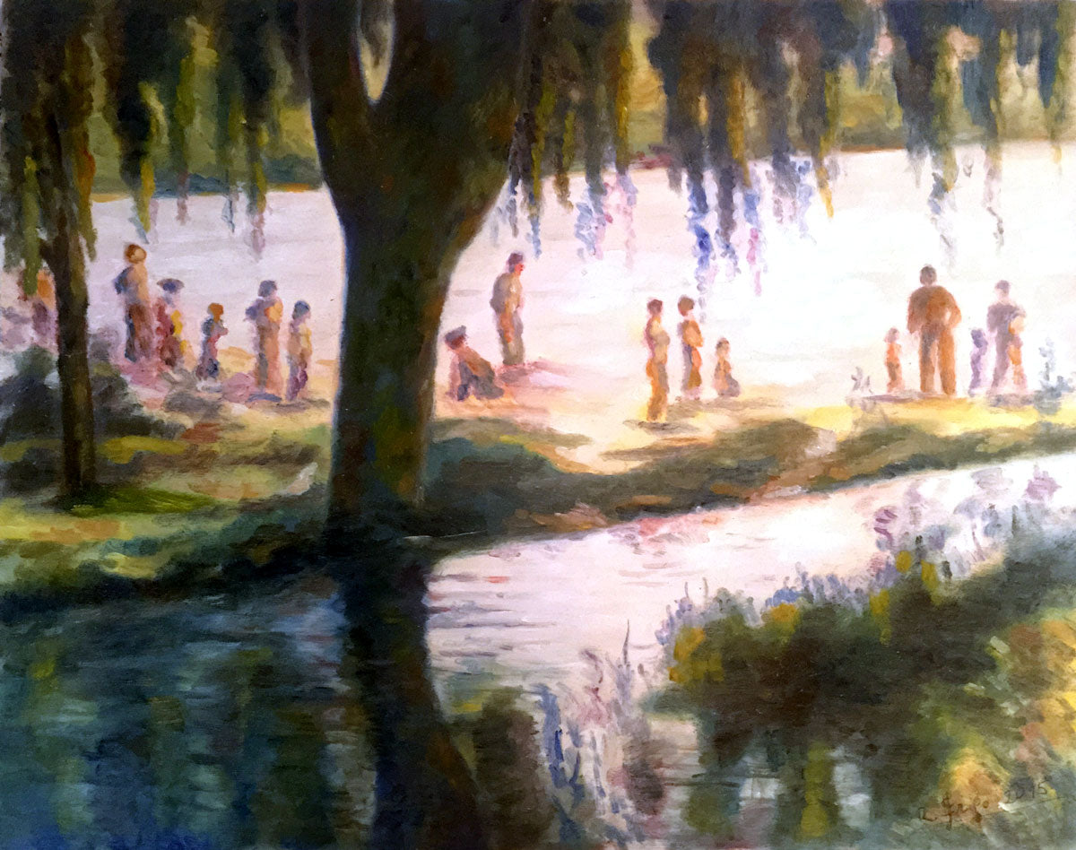 Roberto Frigo - Giornata luminosa sul lago