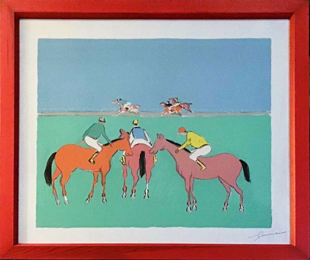 Giuseppe Cesetti - Un homenaje a las carreras de caballos