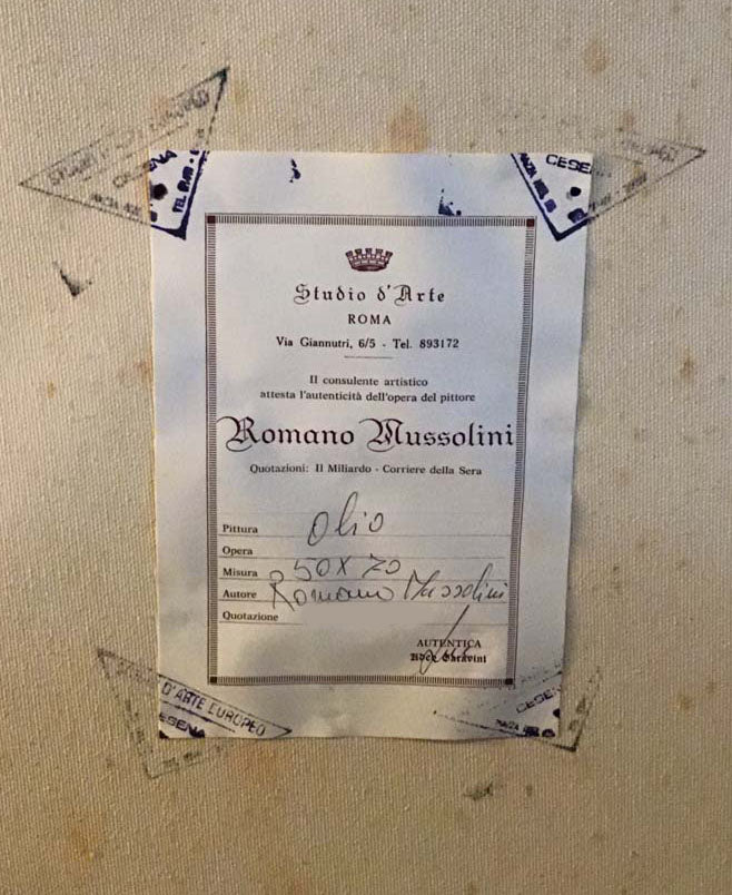 Romano Mussolini - Payaso
