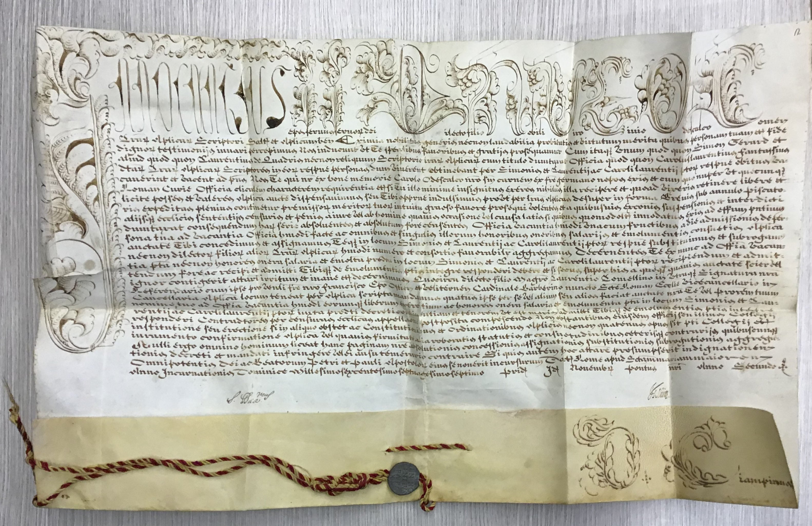 Bolla Papa Innocenzo XI