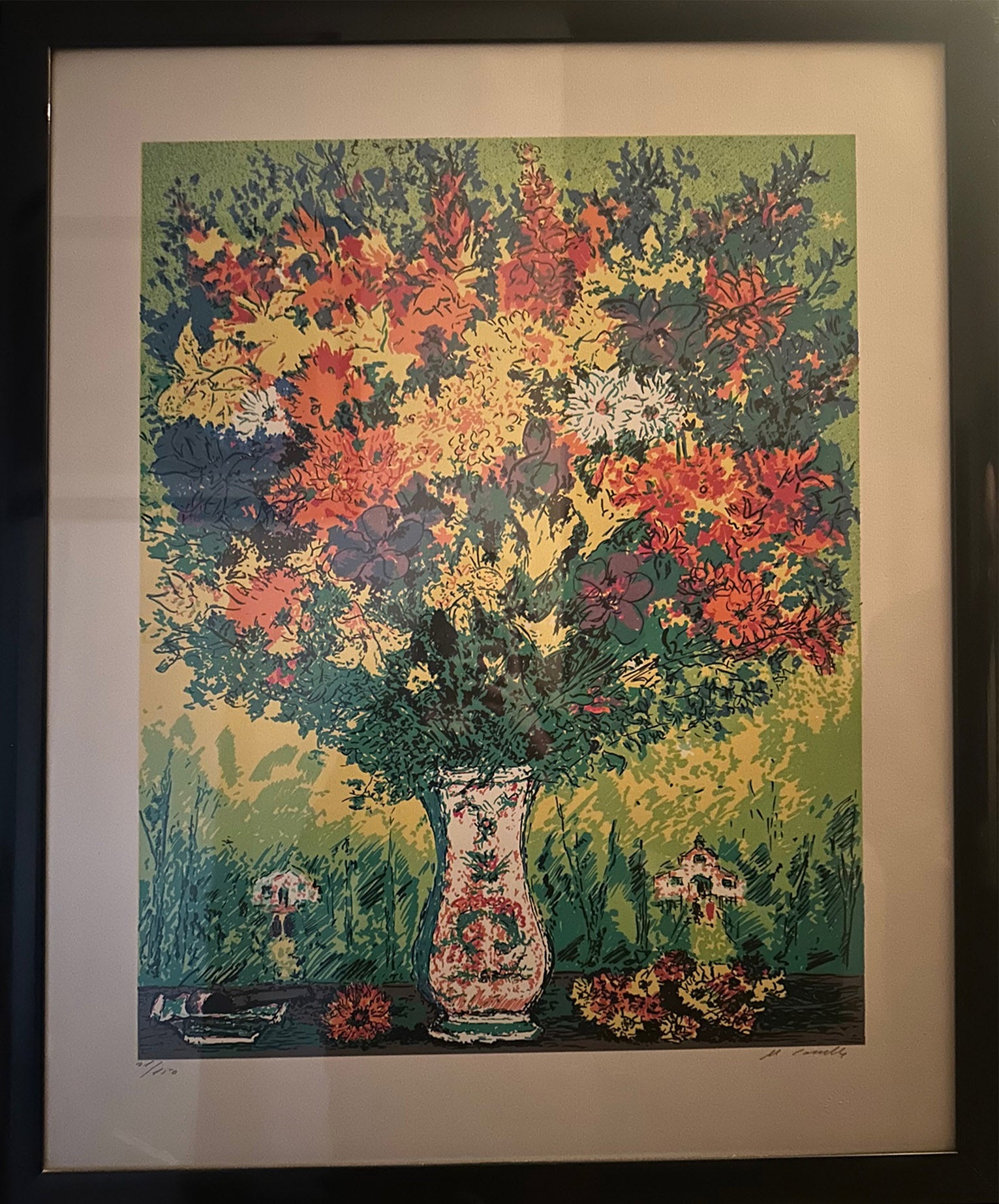 Michele Cascella - Vaso di fiori
