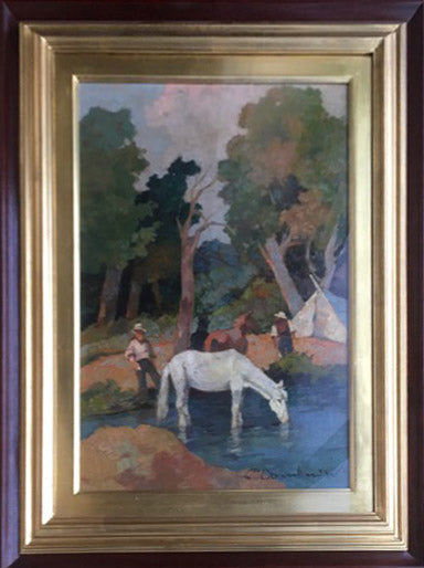 Carlo Domenici - Stallone bianco