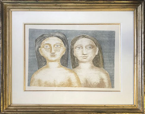 Massimo Campigli - Le due bagnanti
