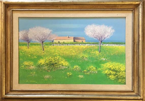 Senza titolo - Olio su tela - Mario Soave