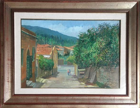 Senza titolo - Olio su tela - Giuseppe Landi