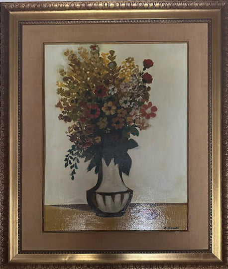 Attilio Freschi - Vaso di margherite