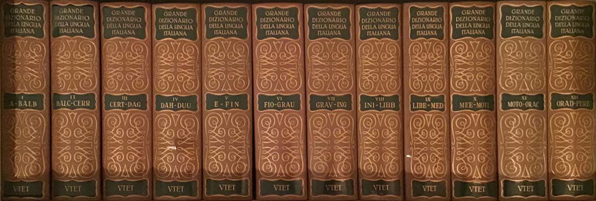 Grande Dizionario della Lingua Italiana - Utet