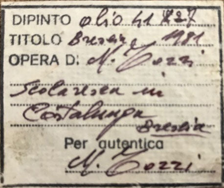 Nino Tozzi - Grupo escolar en Costalunga