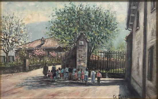 Nino Tozzi - Grupo escolar en Costalunga