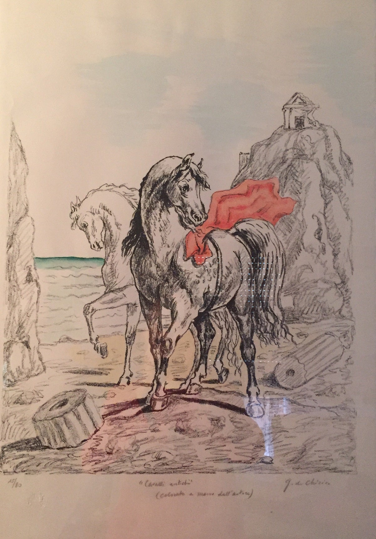 Giorgio De Chirico - Litografía