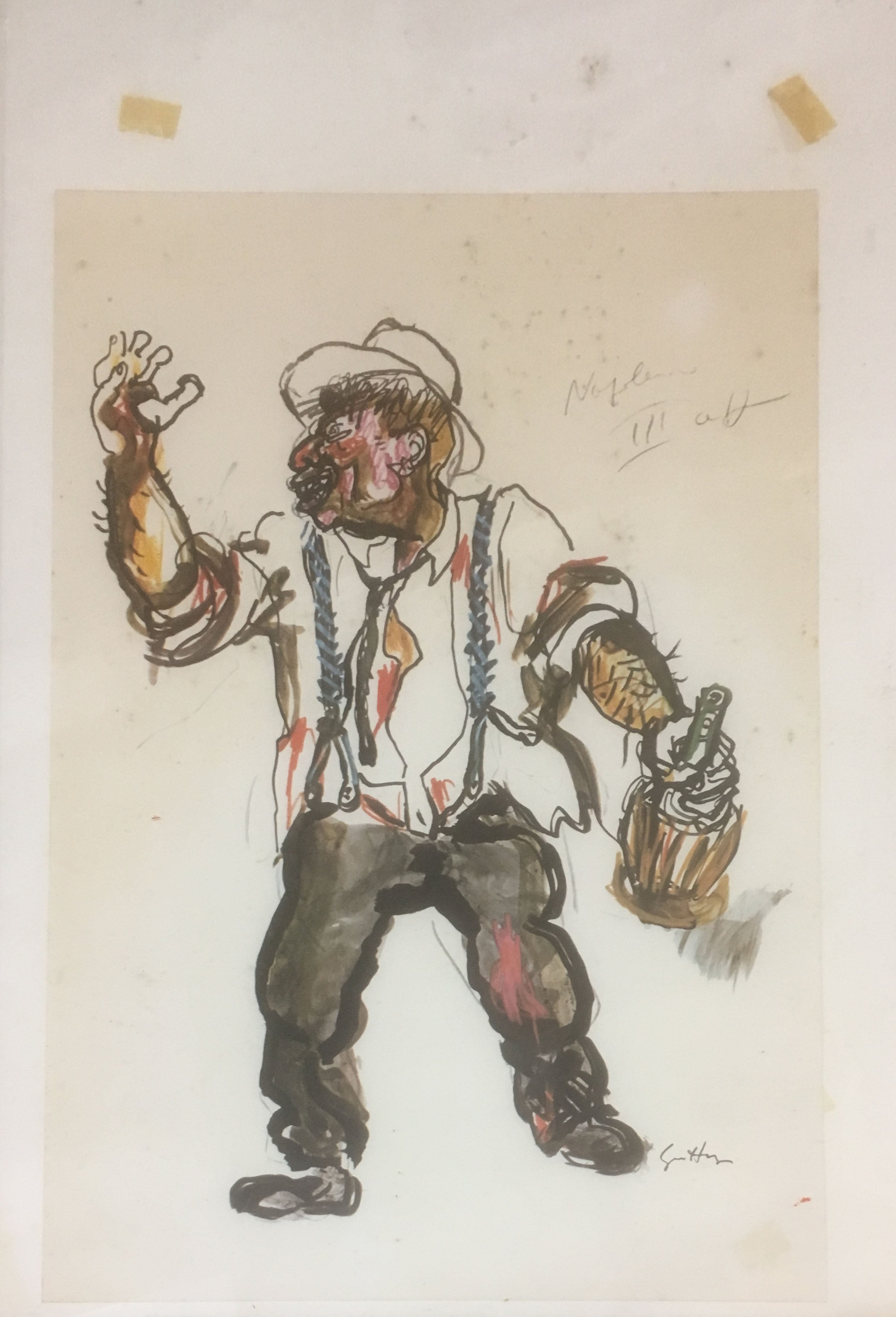 Renato Guttuso - Senza titolo