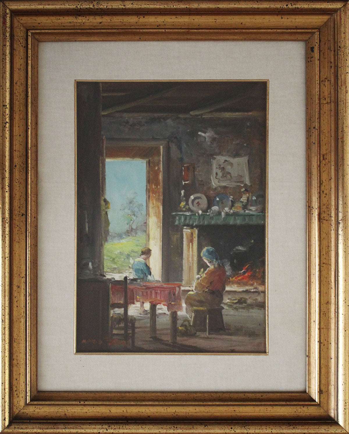 Mario Fattori - Vita toscana