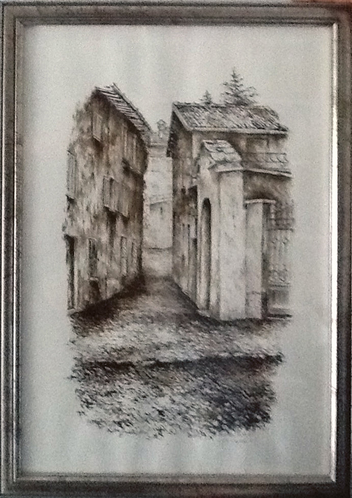 Martino Lanfranconi  - Scorcio Villa del Podestà a Lainate