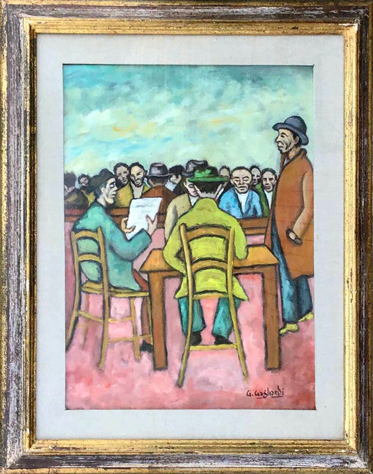 Gagliardi - Uomini in trattoria