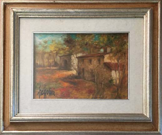 Paesaggio - Olio su tela - Gianfranco Frezzolini