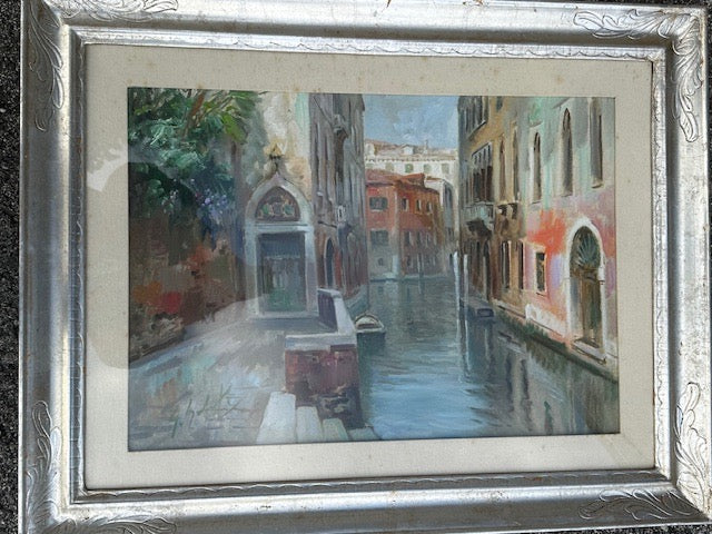 Gino Salviati  - Rio Erbe a Venezia