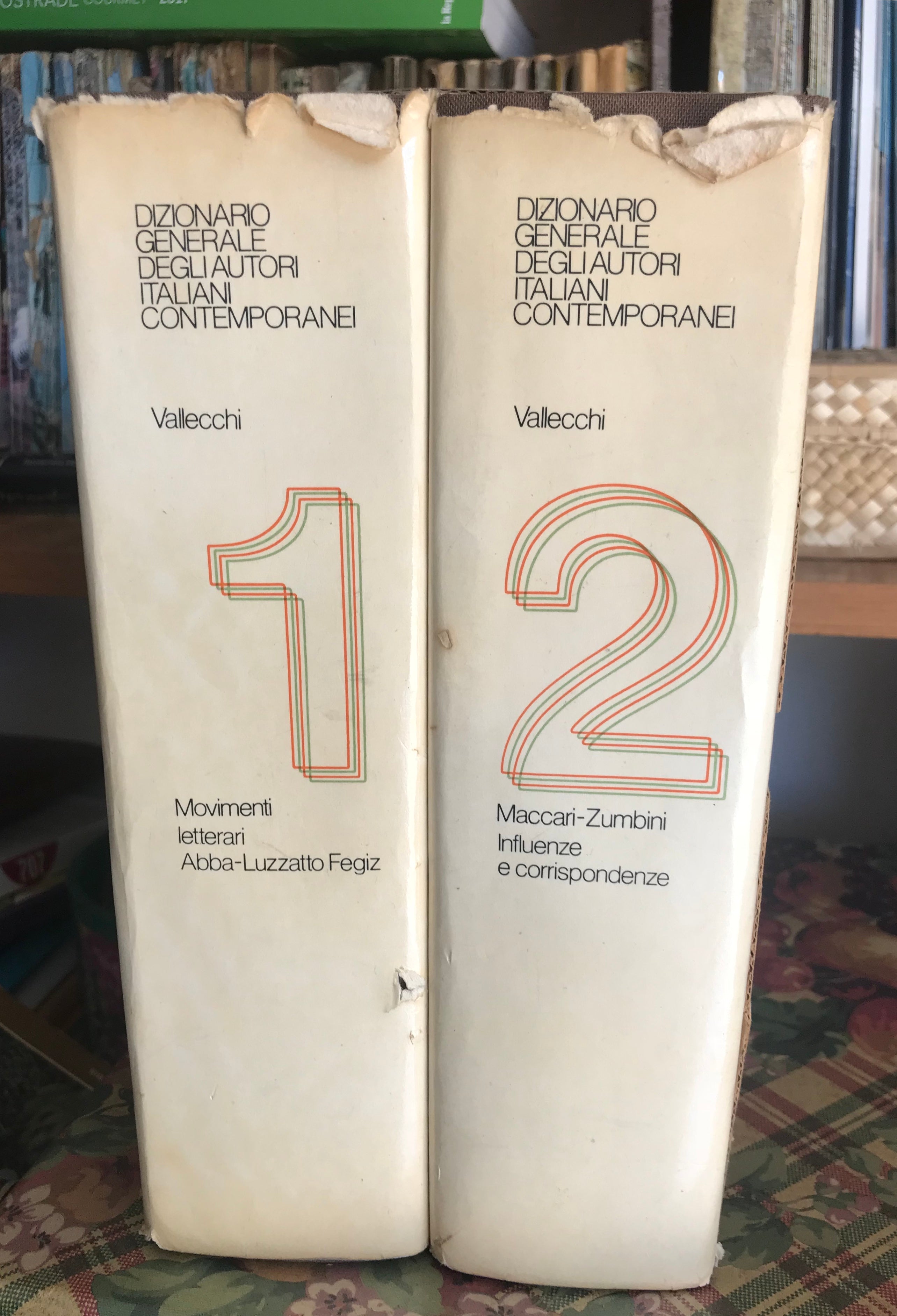 Italian Literature - Laterza Editore and General Dictionary of Contemporary Italian Authors - Vallecchi