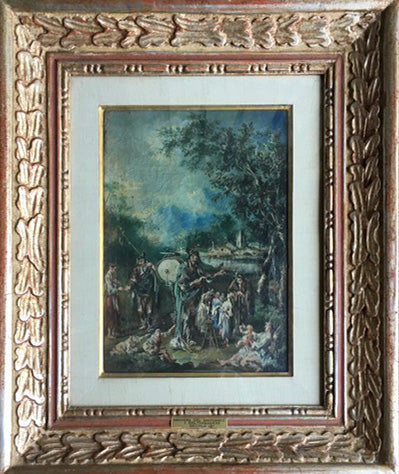 Maniera del Magnasco, i saltimbanchi