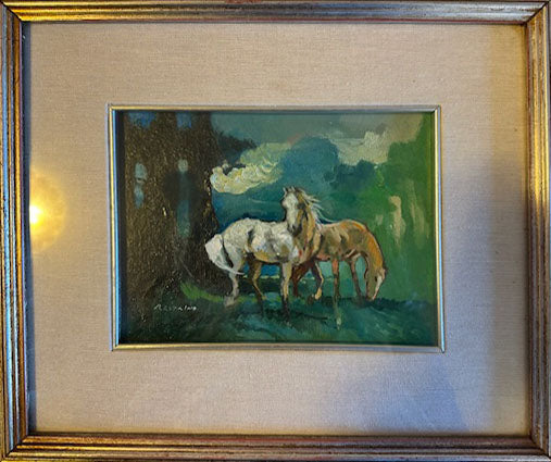 Mario Restaino - Caballos 1977