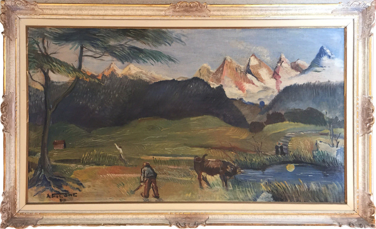 Arnaldo Filone - Paesaggio alpino