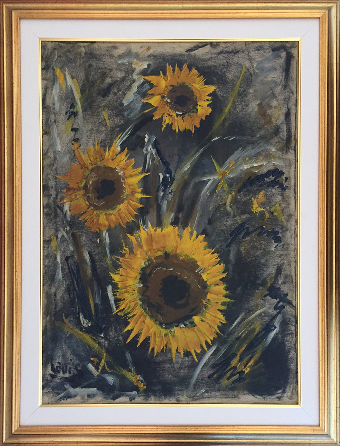 Carlo Levi - Girasoles
