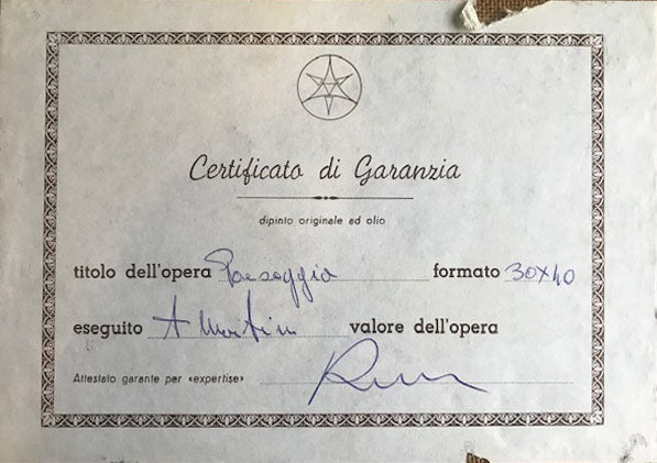 A. Martini - Paesaggio