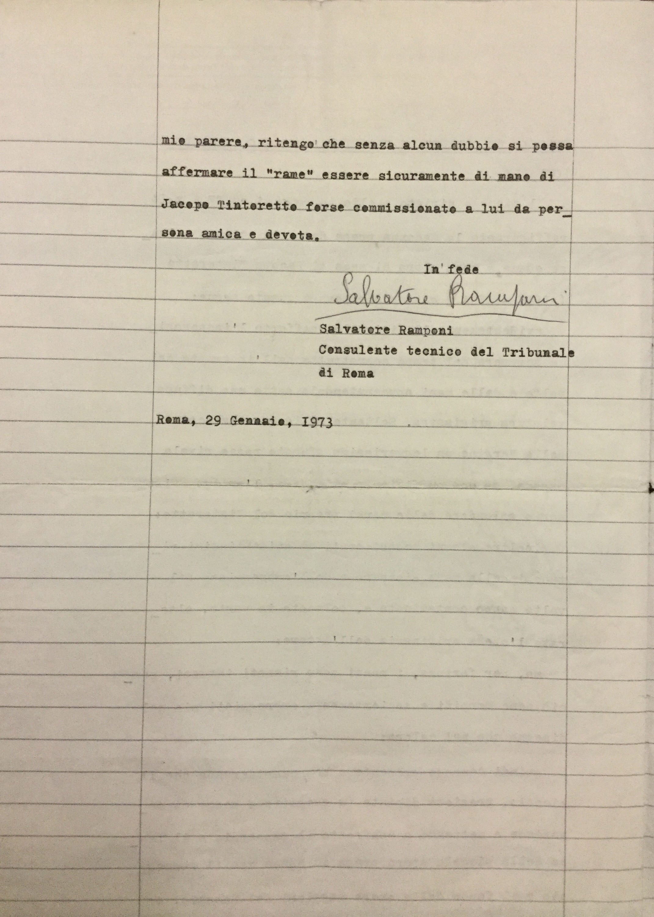 Tintoretto - Madonna