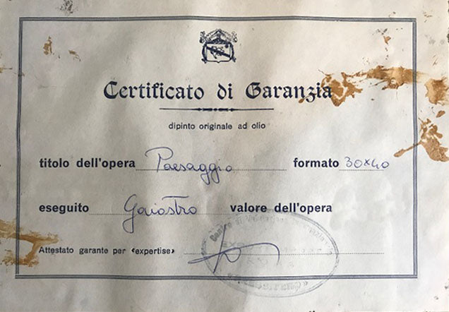 Gaiostro - Senza titolo