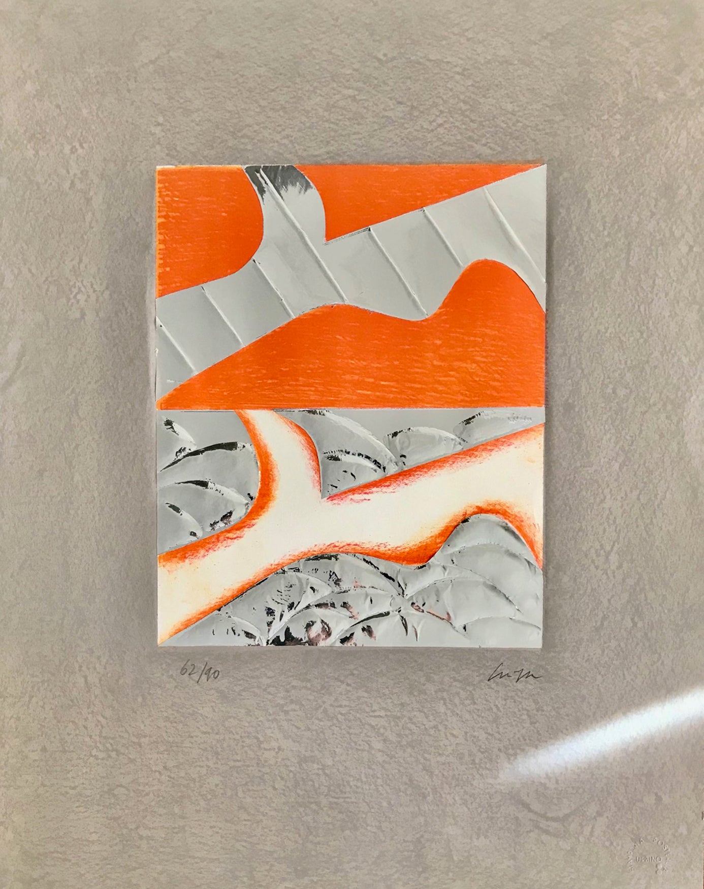 Gino Scarpa - Cinque incisioni a rilievo (Edizioni Posterula, Urbino)