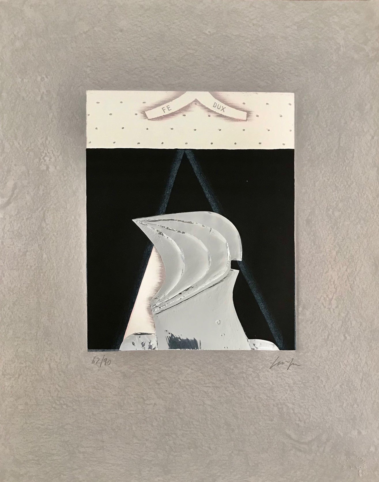 Gino Scarpa - Cinque incisioni a rilievo (Edizioni Posterula, Urbino)