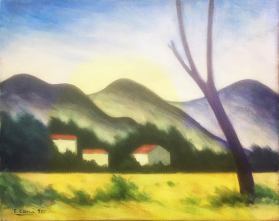 Carlo Carrà - Paesaggio