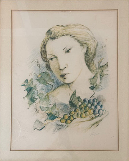 Domenico Purificato - Rostro de mujer