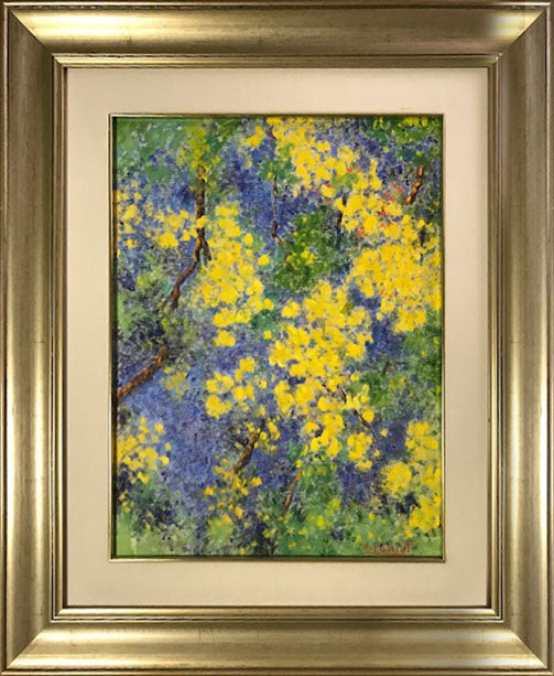 Antonio Pasciuti - Fiori in campo azzurro