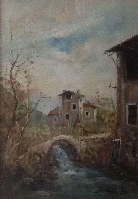 Lina Borlacchi Rossi - Little Bridge Between the Fields